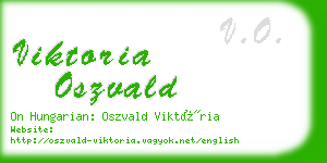 viktoria oszvald business card